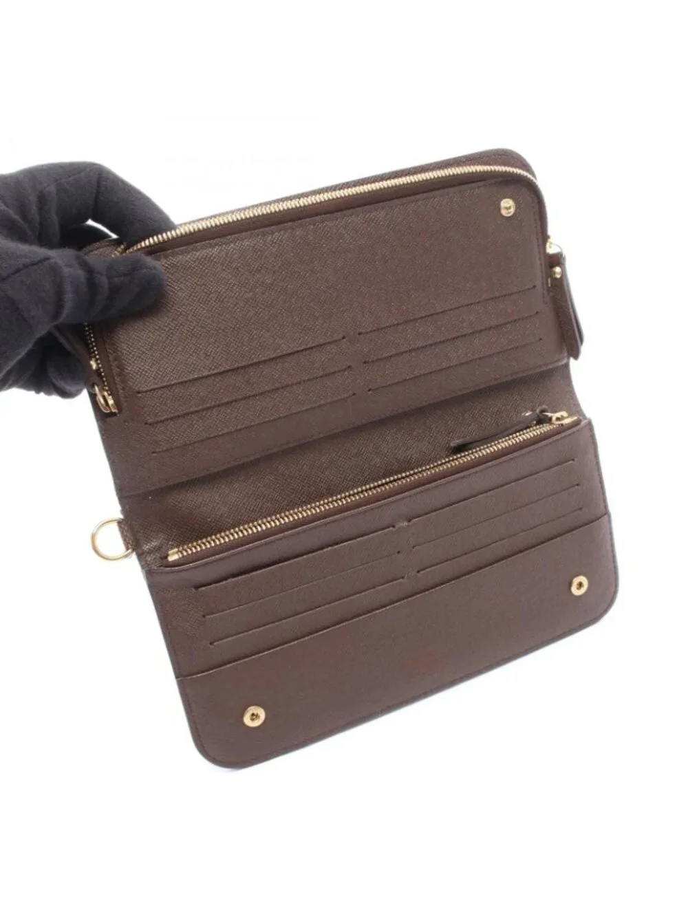 Louis Vuitton Bifold Wallet Portefeuille Damier Ebene Insolit